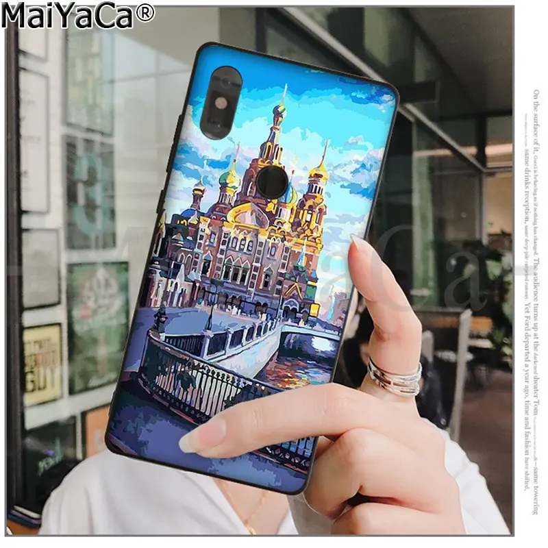 Чехол для телефона MaiYaCa с Российской Федерации Xiaomi Redmi 5 5Plus Note4 4X Note5 6A Mi 6 Mix2