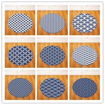 

Geometric Round Carpet Kids Play Tent Gym Rug Bedroom Living Room Coffee Table Floor Mats /Baby Crawling Carpets