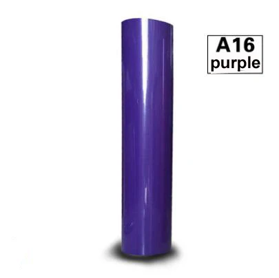 1 Лист 1" x 40"/30 см x 100 см ПВХ теплопередача Винил - Цвет: purple