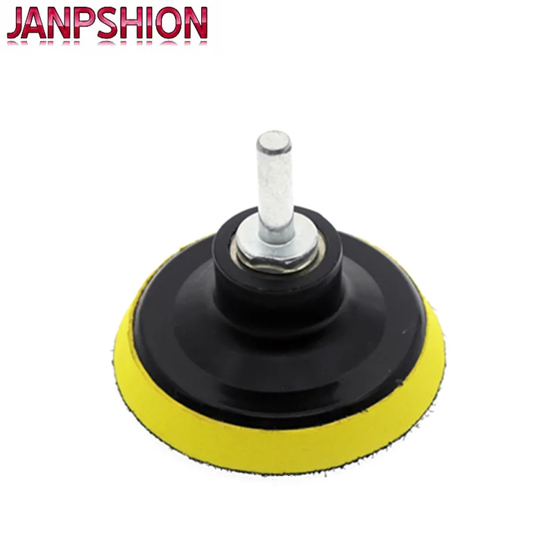JANPSHION 3' 4' 5' 6' 7' самоклеящийся диск и сверлильный стержень для ухода за краской автомобиля полировальный коврик 75 мм 100 мм 125 мм 150 мм 180 мм