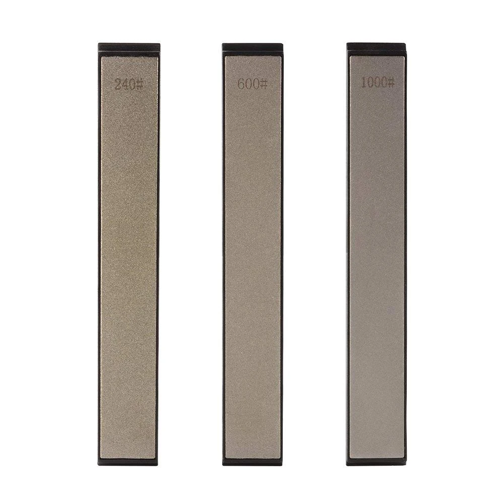 

3pcs 240#/600#/1000# Grit Professional Diamond Kitchen Knife Sharpener Sharpening Stone Set AD169