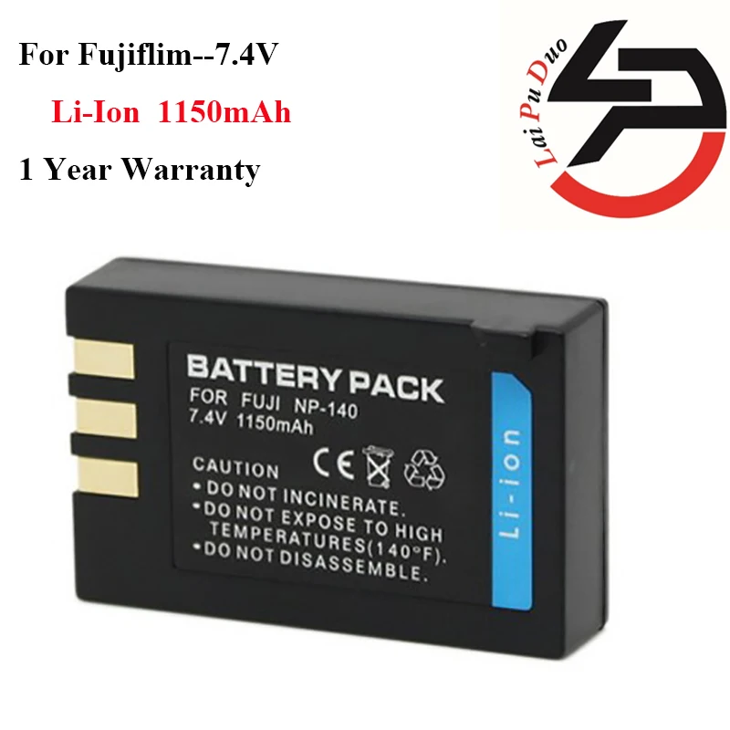 

High Quality 1800mAh Brand New Replacement Battery For Fujifilm FNP-140 FNP140 NP-140 S100 FS S100