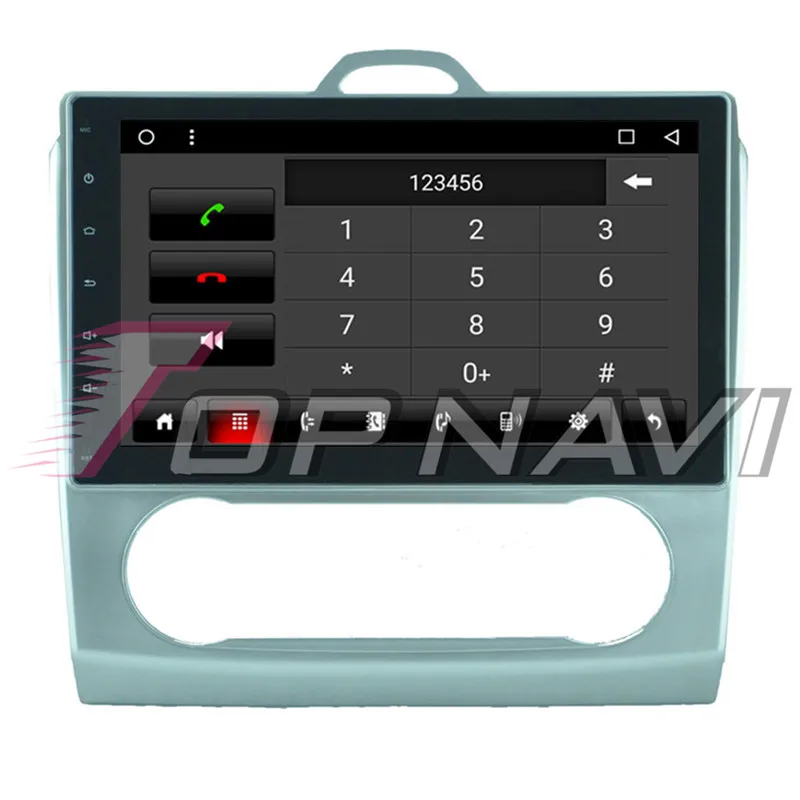 Автомобильный плеер 10 1 ''Android 8 для Ford Focus 2008 2009 2010 2011 Ручной Topnavi автомобильный