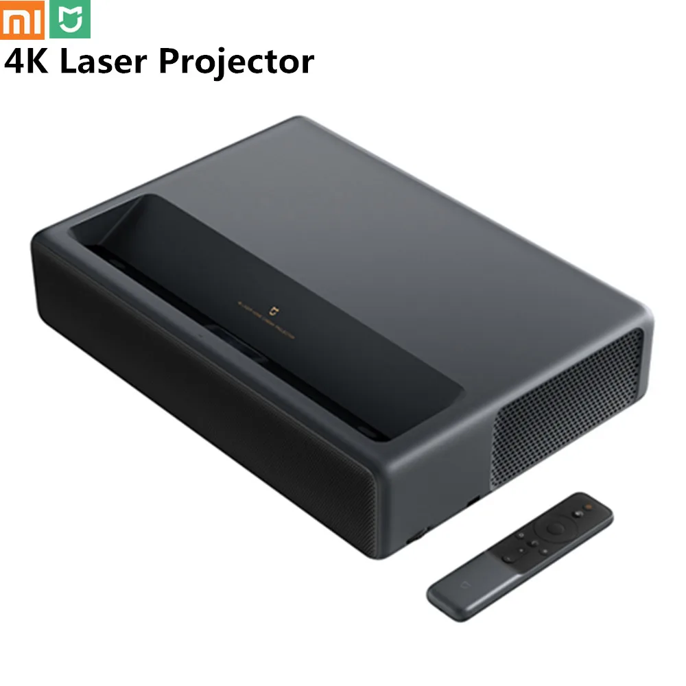 Xiaomi mijia 4 K лазерный ТВ проектор домашний кинотеатр с коротким фокусом 5000 люмен k