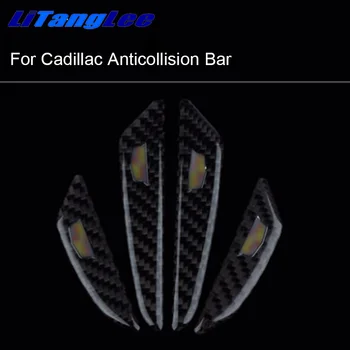 

Litanglee Car Door Edge Guard Trim Molding Crash Scratch Protector 4PCS /Anti Collision Sticker/Color Sign For Cadillac ATSL