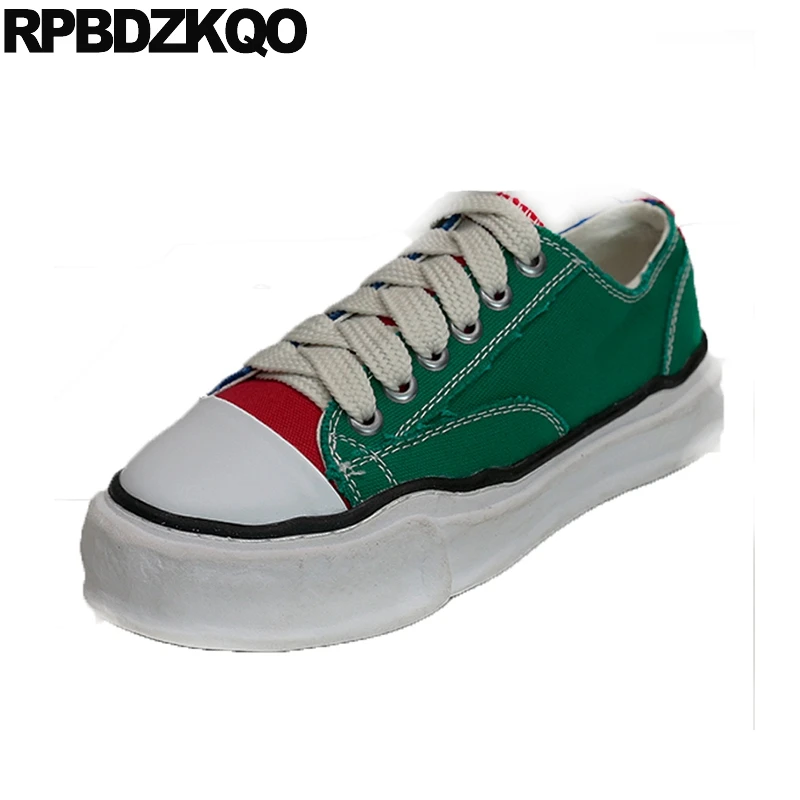 

sneakers women thick sole breathable creepers platform cloth flats trainers muffin white canvas shoes casual lace up elevator