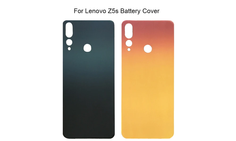 Для lenovo Z5s Задняя крышка батареи Задняя Дверь Корпус чехол Замена панели 6," для lenovo Z5s крышка батареи