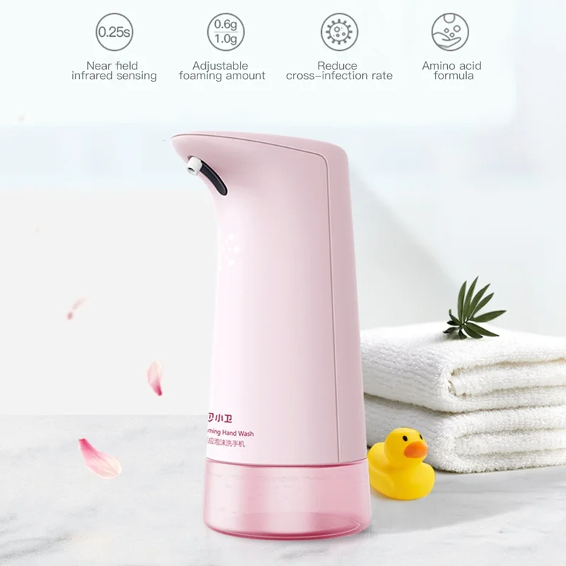 

Xiaowei R66018XP Soap Dispensers Intelligent Auto Induction Foaming Hand Washing Machine Bathroom Foam Dispenser