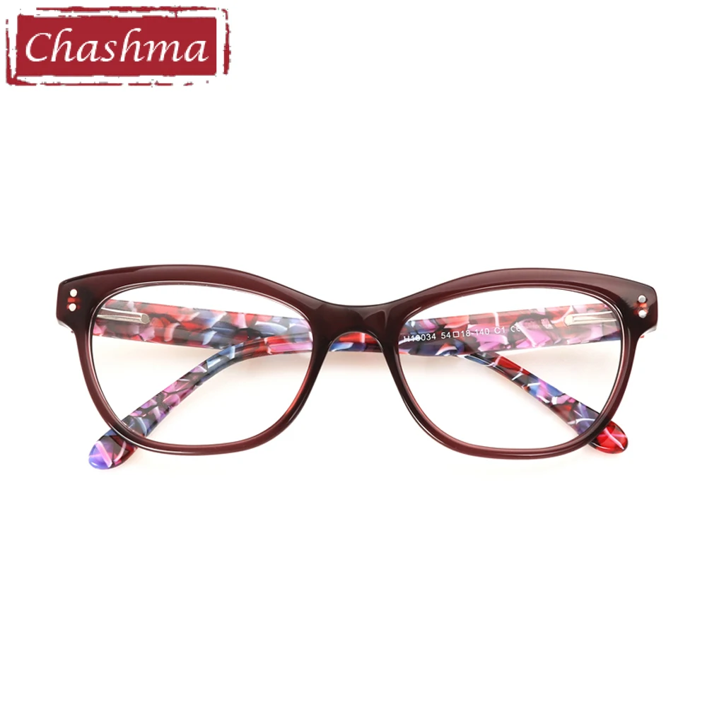 Брендовые женские очки Chashma из ацетатного материала модные трендовые стильные