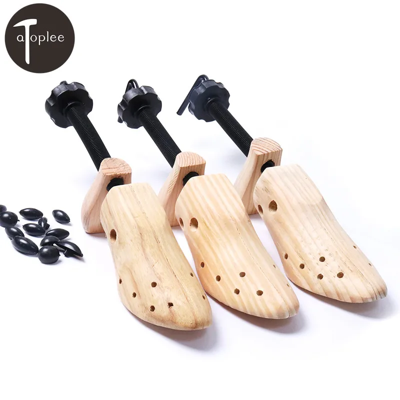 

1PCS S/M/L Solid Wood Expansion Shoe Pine 2-Way Wooden To Expand Shoes Tree Adjustable Boot Shoe Stretcher
