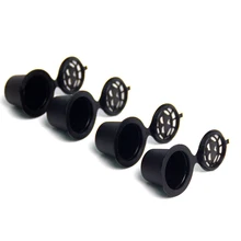 Ложка+ щетка 4 шт набор многоразовая капсула для кофе Pods чашка для Nespresso пластик