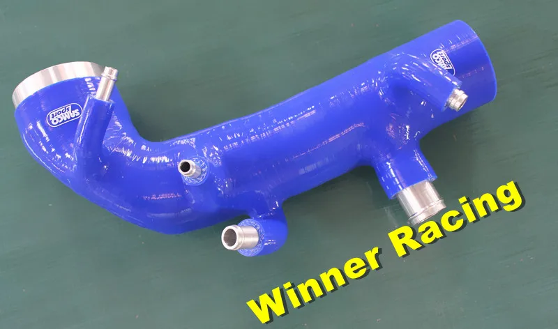 Reinforced silicone Induction air intake inlet hose pipe for Subaru WRX STi GRB GH8 Version 10