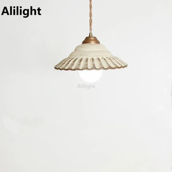 Vintage Korean Style Retro Country Pendant Lamp Porcelain Vintage Korean Style Retro Country Pendant Lamp Porcelain Lampshade Hanging Light Indoor Outdoor Porch Fixtures In Lights From