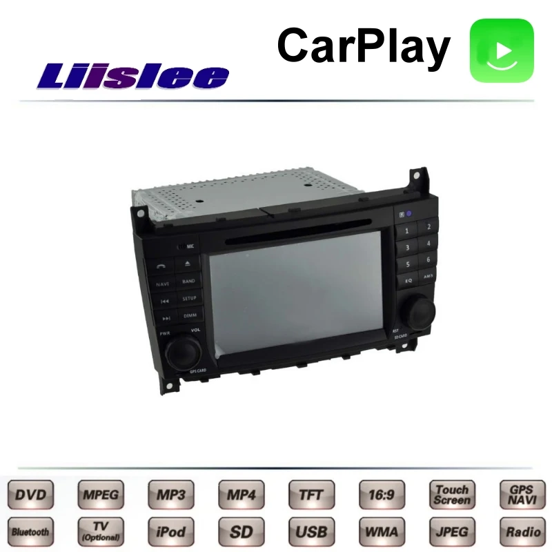 Flash Deal For Mercedes Benz C W203 CLK W209 CLS 2001~2011 LiisLee Car Multimedia TV DVD GPS Radio Carplay Original Style Navigation Navi 5