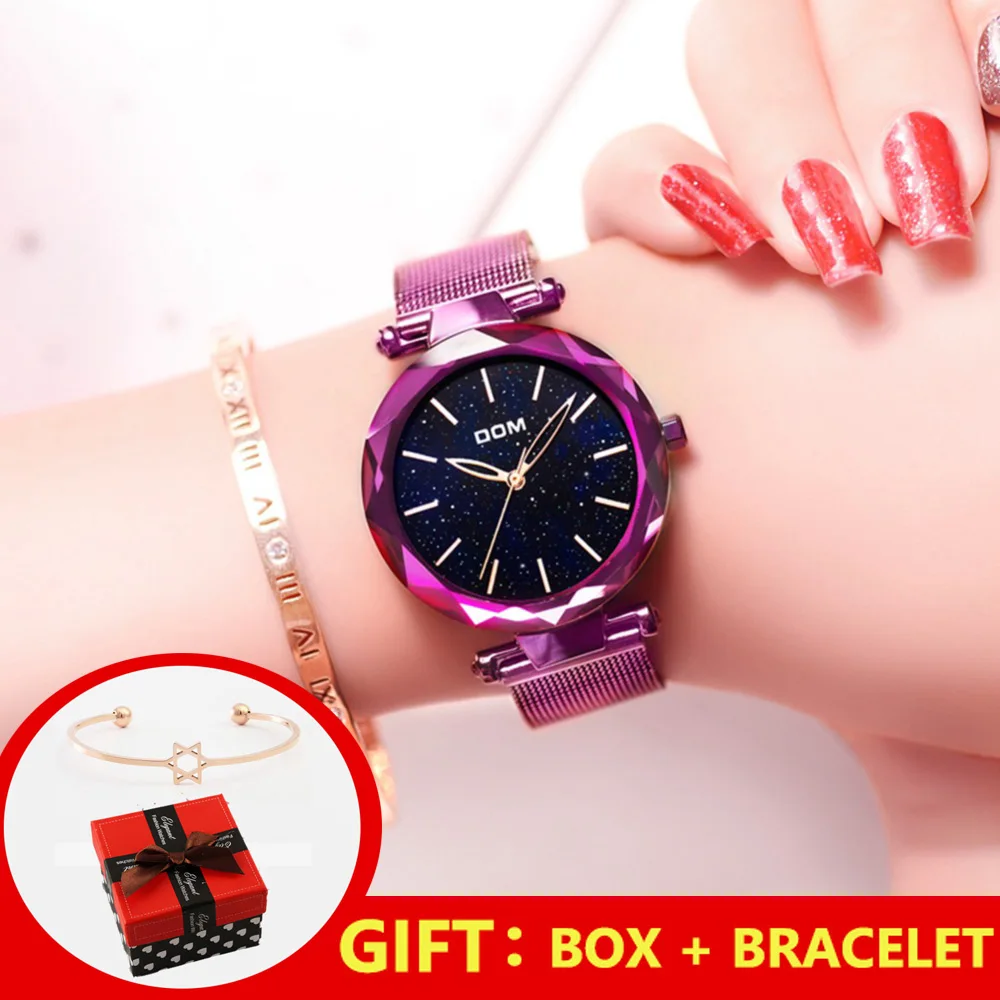 

Creative Bracelet Quartz Women Watches Luxury Stainless Steel Rose Gold Clock Casual Waterproof Ladies Watch relogio feminino