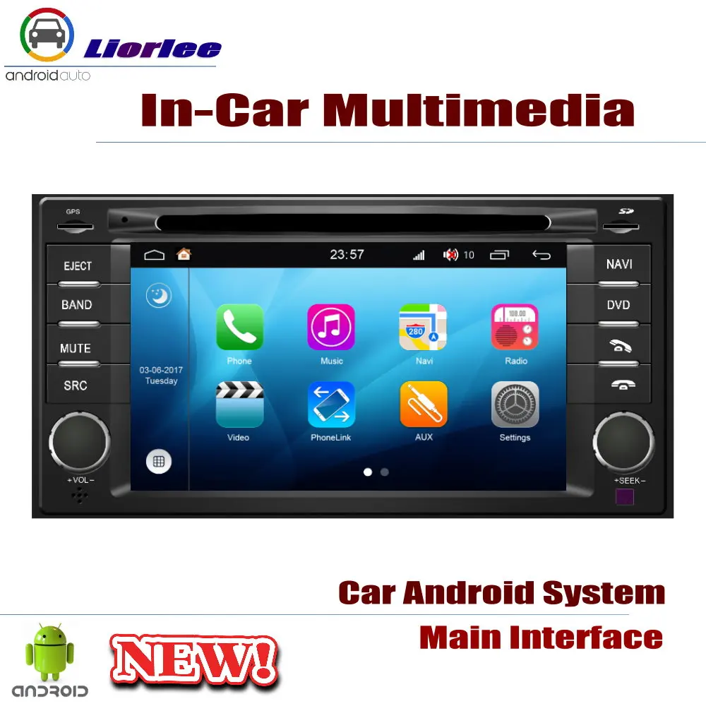 Cheap Car Radio DVD Player GPS Navigation For Subaru Forester 2003~2016 Android HD Displayer System Audio Video Stereo In Dash 1