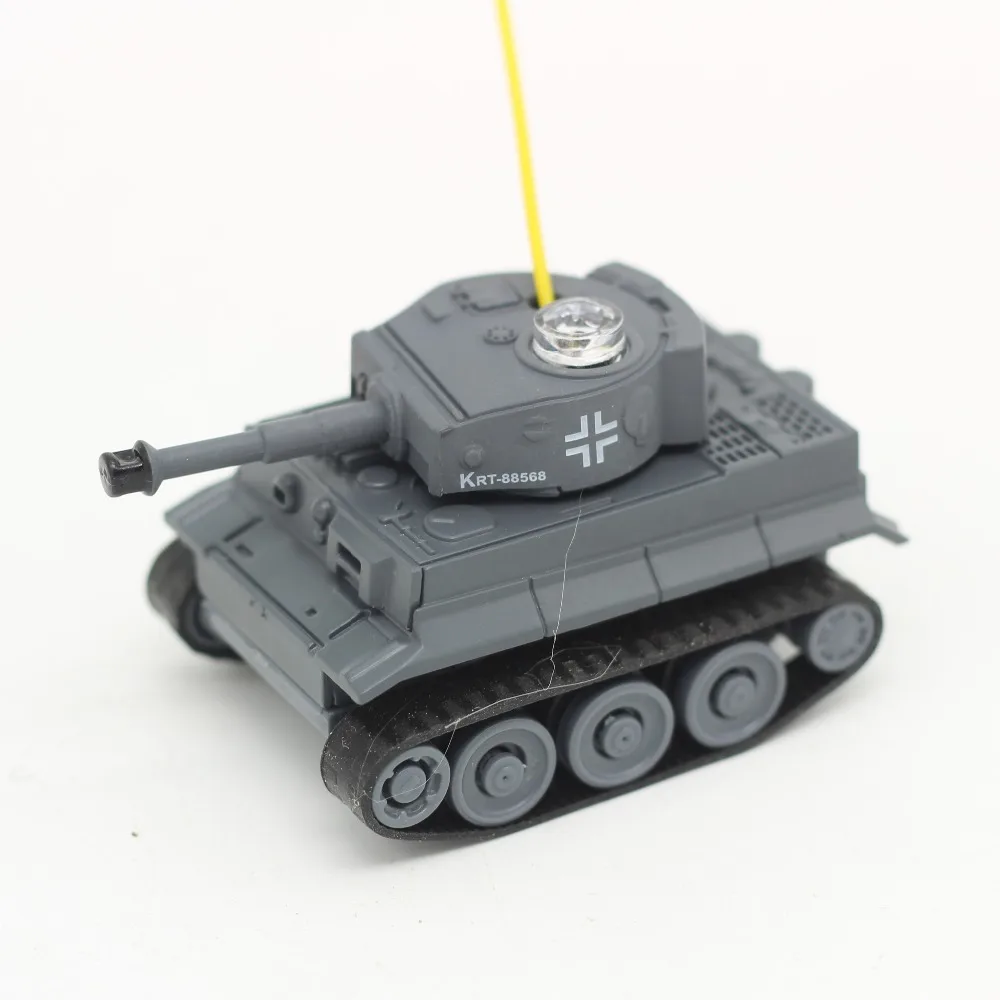 

Cool 6.5 cm mini electric RC tank toys for children gift with radio remote control vehicle with led