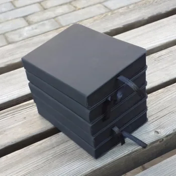 

Korean Stationery Notepad Blank Black Card Paper Inside Page Diary Notebook Creative Trend Black Doodle Hardcover Notepad