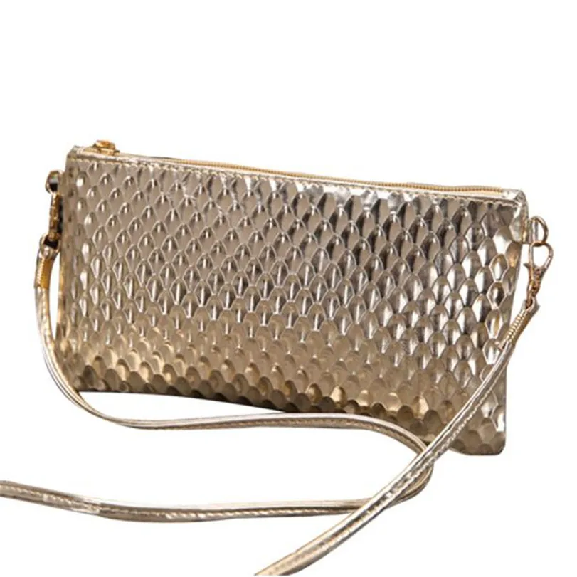 Fashion font b Women b font Zipper Leather font b Handbag b font Cross Body Shoulder