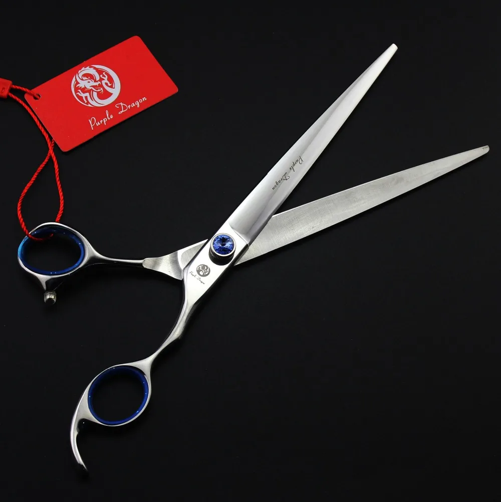 

Purple Dragon Professional 8 Inch JP440C Pet Grooming Scissors ,Cat Hairdressing Makas,Cutting Scissors For Dog Grooming