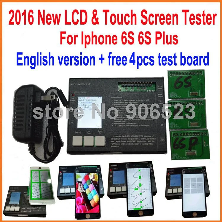 

2016 Newest LCD Tester for iPhone 6S 6S Plus Touch Screen Display Digitizer Repair Separator Machine Tool Kit Set