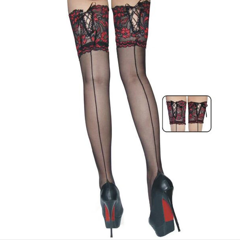 0011-15 sexy stockings thigh high