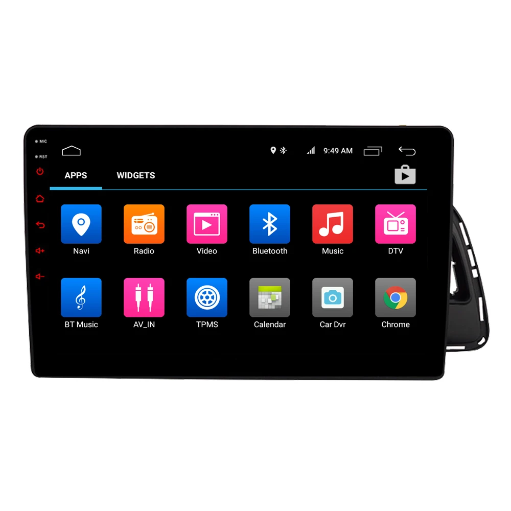 Perfect RoverOne Car Multimedia Player For Audi Q5 2010 - 2018 Android 9.0 Autoradio Bluetooth Radio Stereo GPS Navigation DSP Head Unit 2