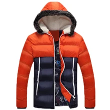 Зимние Куртки Мужчин С Капюшоном Воротник Мода Стиль Мужские Зимние Платья, Ветровки Плюс Размер М-XXXL Пальто 99