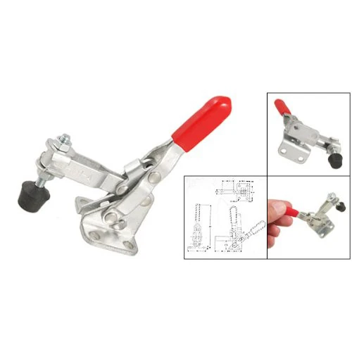 

High Quality 2015 Highly Commend101A 50Kg 110 Lbs Holding Capacity Red Straight Handle Vertical Toggle Clamp