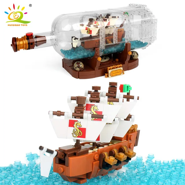 new toy 1078Pcs Minecrafted Onepiece Boat In The Bottle Building Blocks City Pirate Ship Interactive Toys For Children new toy 1078Pcs Minecrafted Onepiece Boat In The Bottle Building Blocks City Pirate Ship Interactive Toys For Children
