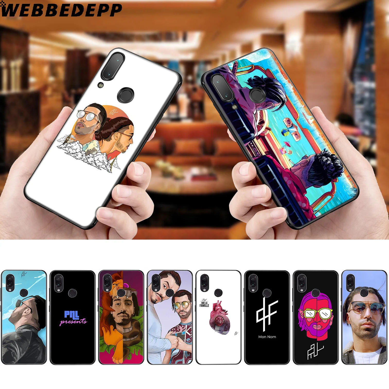 WEBBEDEPP PNL Рэппер мягкий чехол для Xiaomi Redmi K20 7A 4A 4X 5 5A 6 6A S2 Note 8 4 7 Pro Plus Prime |