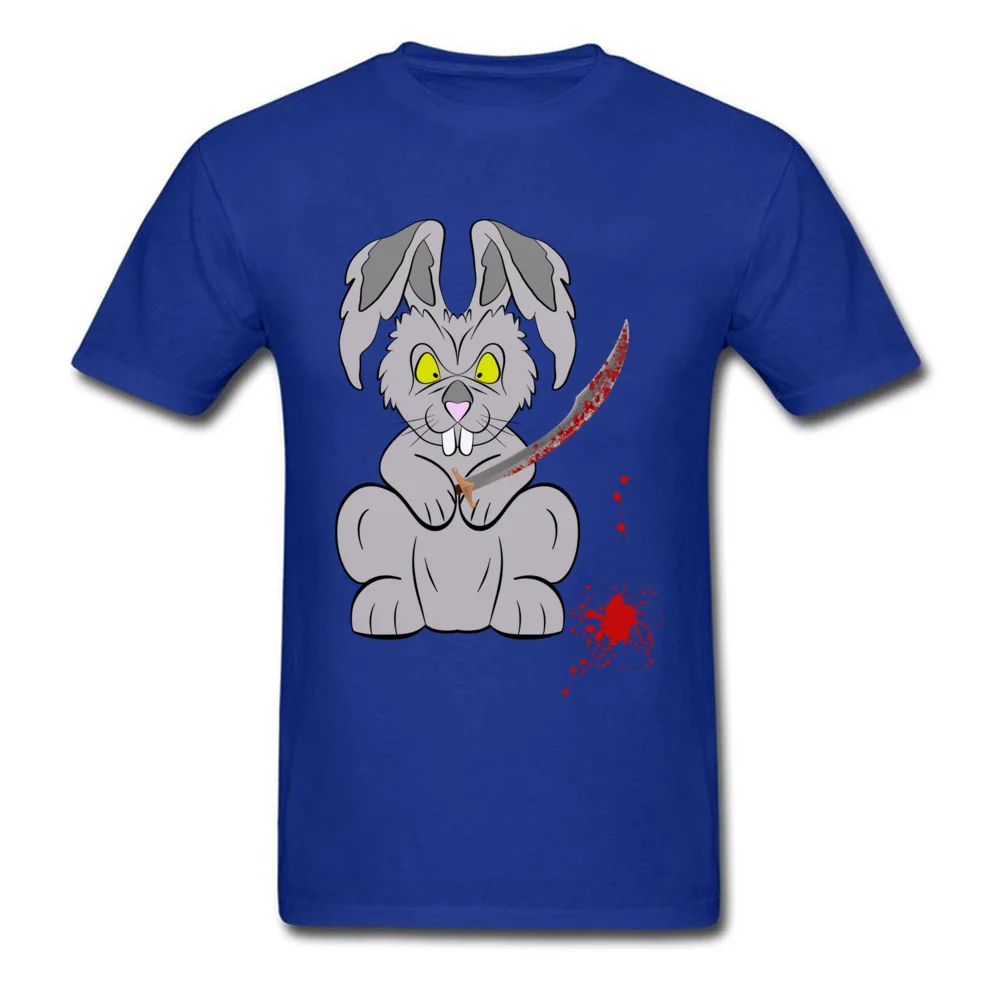  Men T Shirts Bad Bunny Bad Rabbit Party Tees 100% Cotton Fabric Crewneck Short Sleeve Geek Tops T Shirt Labor Day Bad Bunny Bad Rabbit blue