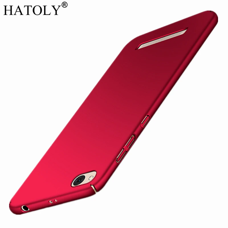

For Smooth Cover Xiaomi Redmi 5A Case Ultra-thin Hard PC Protective Back Case for Xiaomi Redmi 5A Pro Free Shipping HATOLY 5.0"