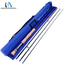 Maximumcatch 30T+40T SK Carbon 9 FT 8 WT Fly Rod Carbon Fly Fishing Rod Cordura Tube Full-well FAST ACTION Fly Rod