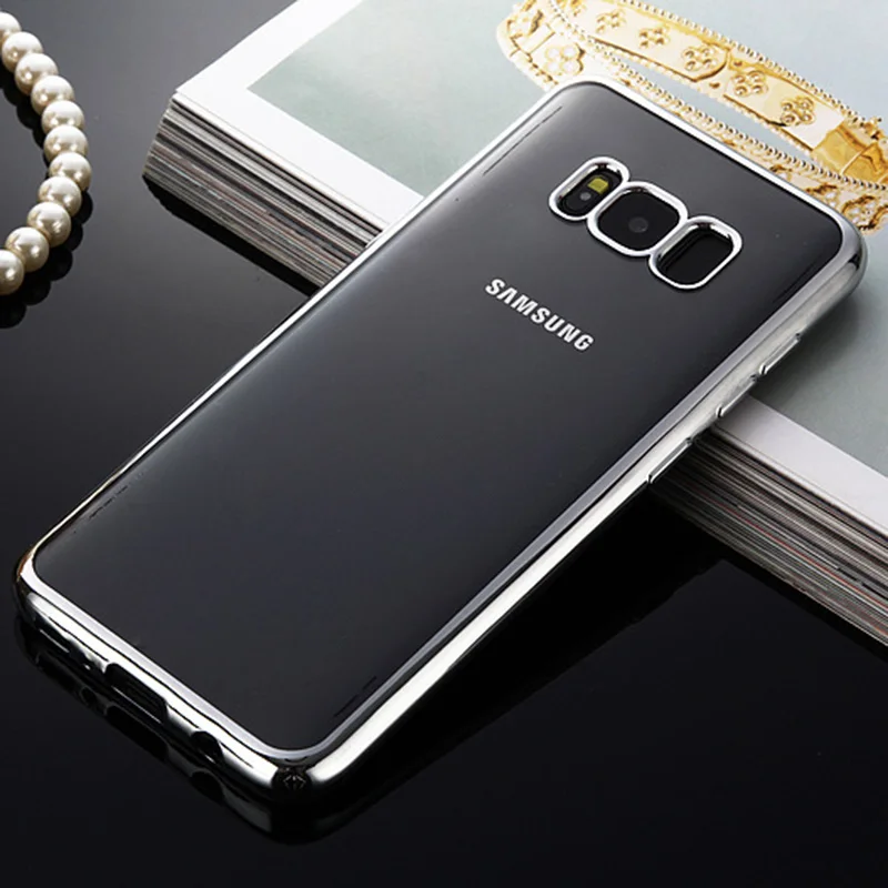 For Samsung Galaxy S8 Case Transparent Clear Soft TPU Silicone Case for