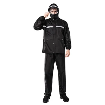 

Overalls Raincoat Motorcycle Men Outdoor Adult Rainwear Fashion Rain Pants Hiking Bicycle Suit Waterproof Impermeable Raincoat 6
