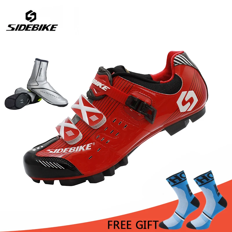 Sidebike hombres Ciclismo zapatos Zapatillas Autolock Sapatilha Ciclismo bicicleta zapatos Zapatillas Ciclismo MTB transpirable bicicleta zapatos