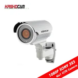 1080 P AHD-H Камера 2mp 3000TVL HD аналоговый sony Датчик CVI/TVI/CVBS 2,8-12 мм зум открытый водонепроницаемый Ночное Видение видеонаблюдения