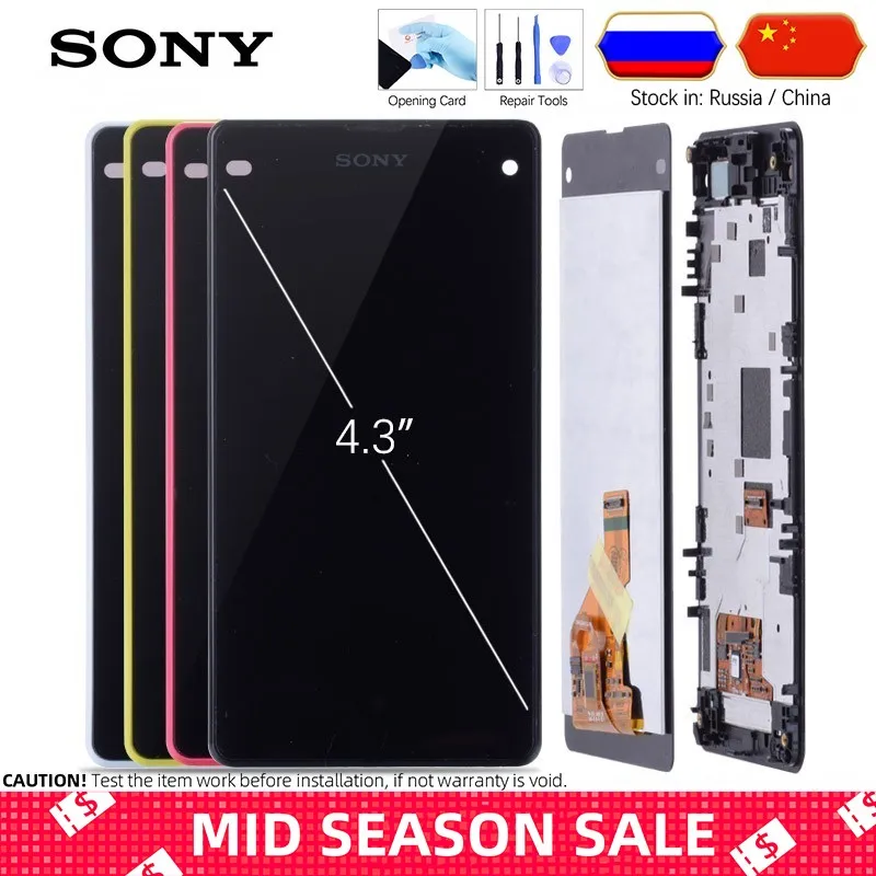 Buy Original LCD For SONY Xperia Z1 Compact Display