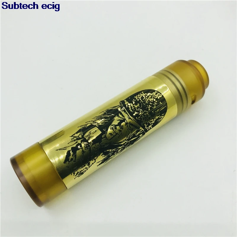 Новый стиль тонкий кусок мод с Carnage RDA модов комплект Боковая кнопка огня латунь