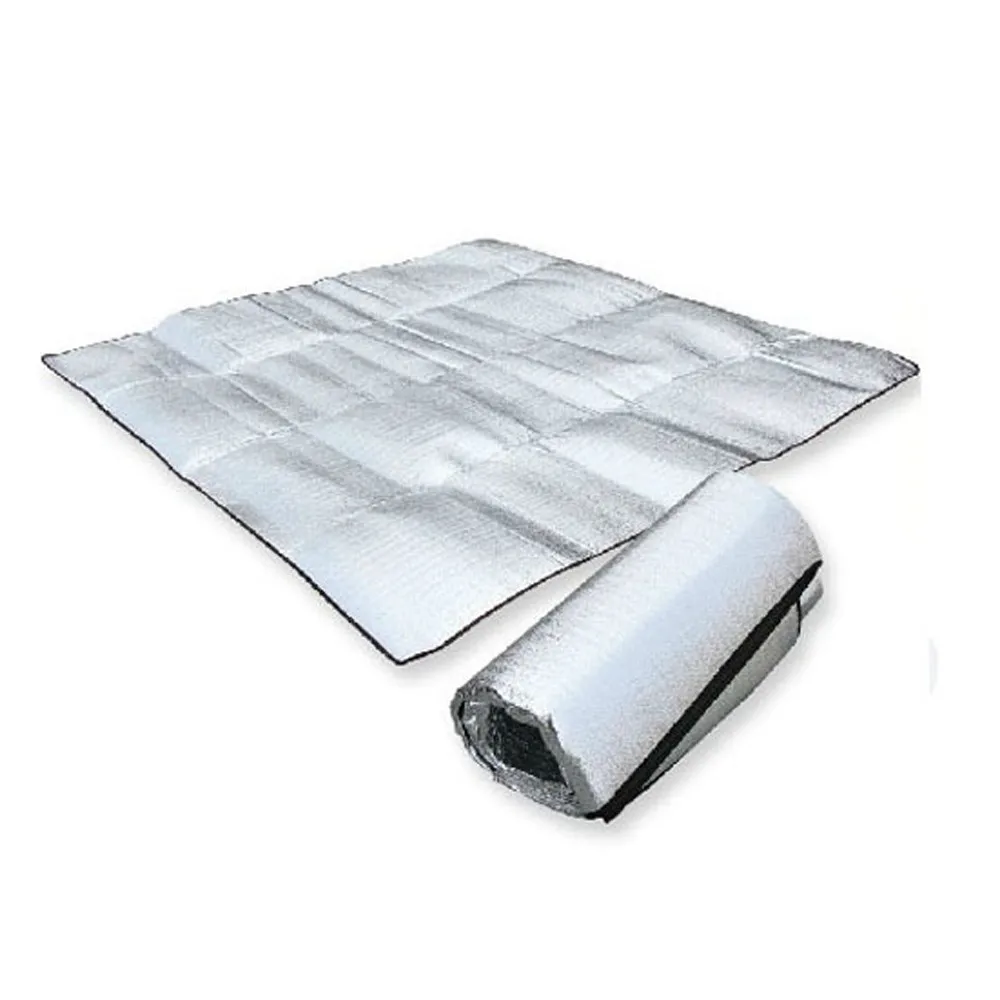 2019 Outdoor waterproof camping mat aluminum film mat camping mat tent folding pillow pad waterproof aluminum foil camping 40J3 (6)