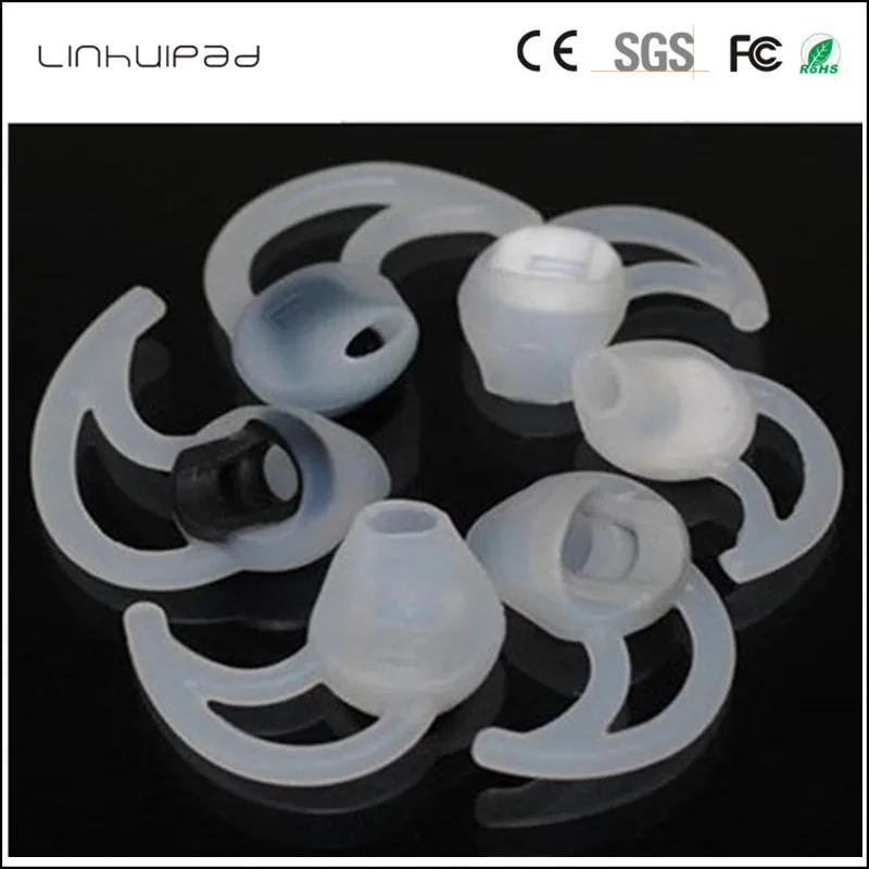 

Linhuipad 1 pair Silicone earbud tips replacemenet in-ear earphone covers fit on bose ie2