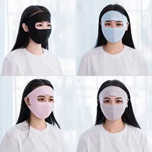 Новое Женское модное средство для защиты от Солнца маска для рта Спортивная хлопковая смесь анти-дым, пыль моющаяся многоразовая маска для рта