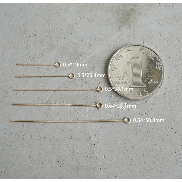 PINJEAS, ручная работа, 14 k, золотое покрытие, высокое качество, 9-pin, девять-pin, размер, все 0,5/0,64 мм для самодельных ювелирных изделий