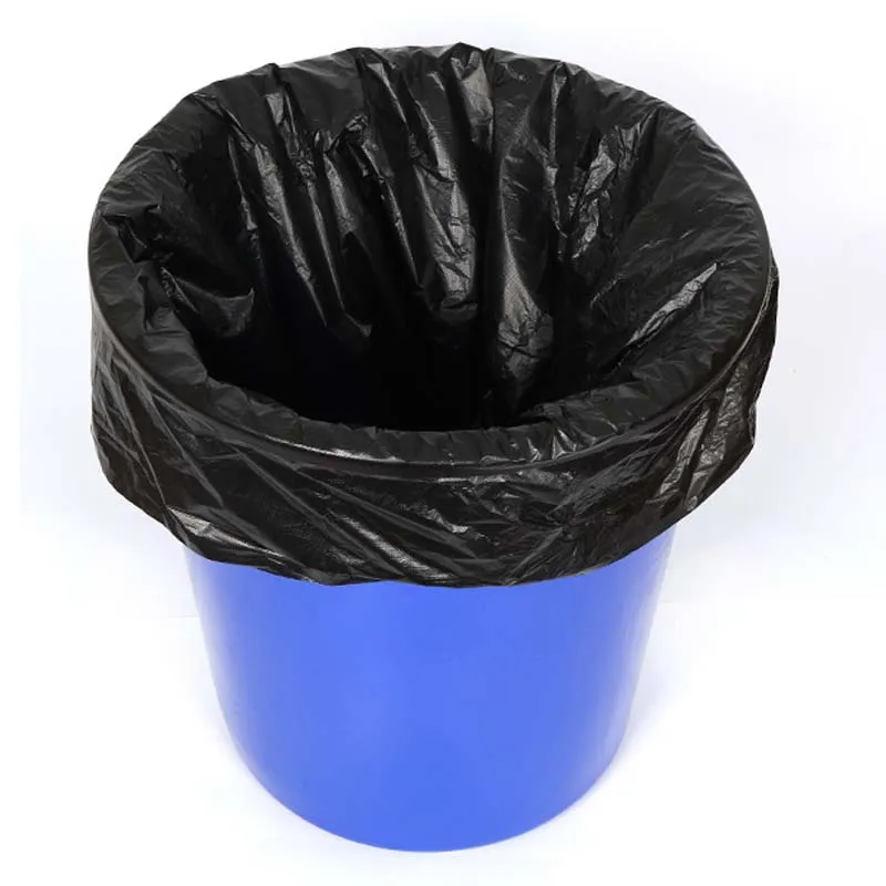 10pcs Big Black Garbage Bags 100*120cm Flat Bag Gaestgiveriet Hotel