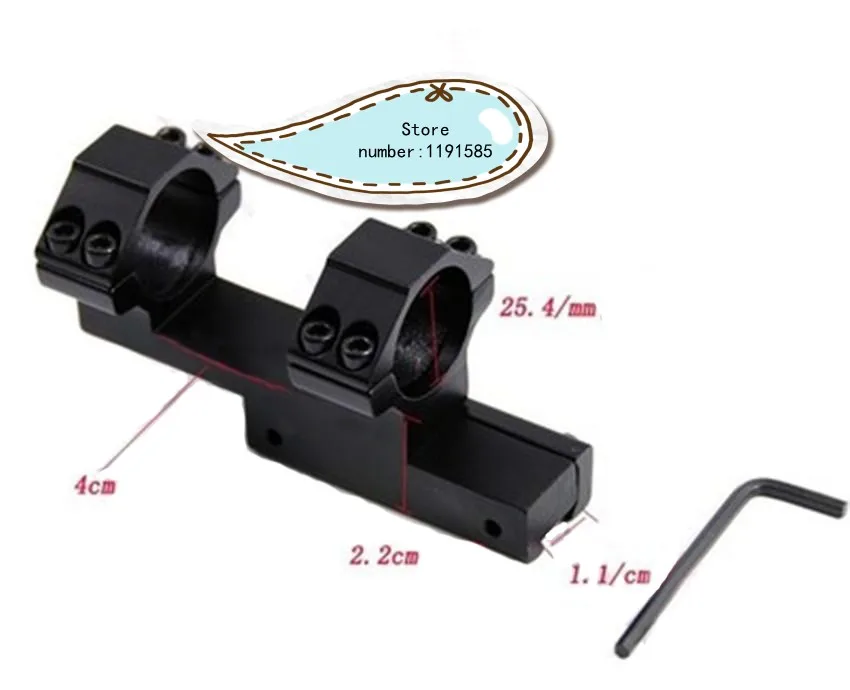 

Tactical Z type 25.4mm dual hole double Dovetail Rings 11mm For Hunting Tactical Ring scope mount