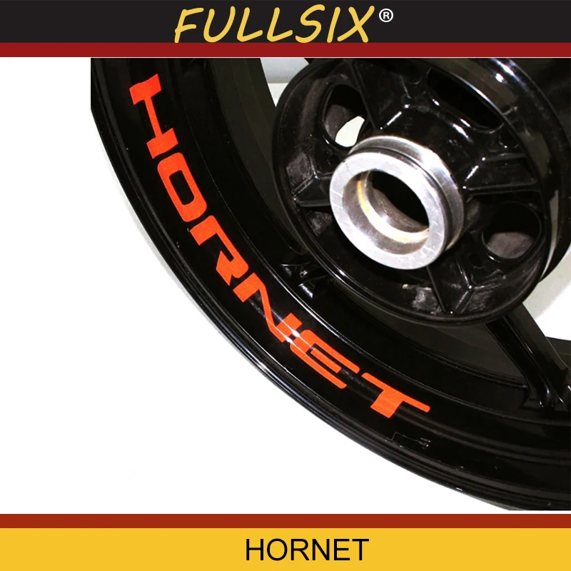 

Motorcycle Wheel Sticker Decal Reflective Rim Bike Motorcycle Suitable for HONDA HORNET