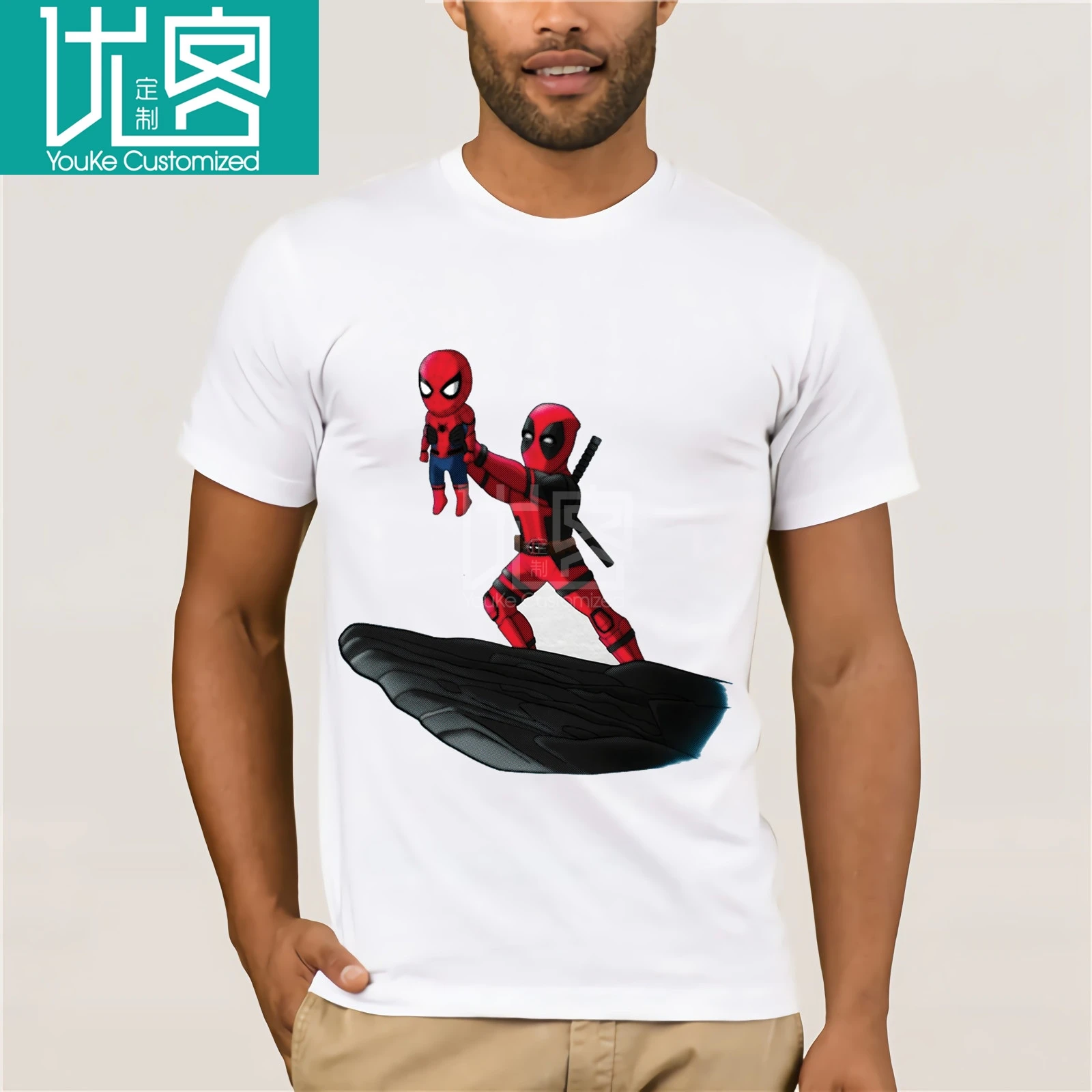 

Deadpool T Shirt,Spiderman Lion King Spoof,Marvel Comics Adult And Kids Sizes Unisex Funny High Quality Casual Joke T Shirt