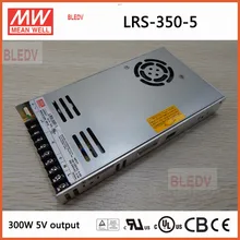 5 v 60A LRS-350-5 Mean Well 300 w saída Meanwell LED Mudar o modo de fornecimento de energia
