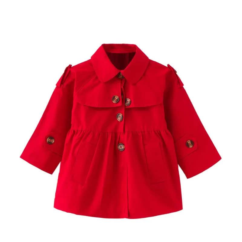 

kids baby autumn clothing jacket infant baby boy girls windbreaker long sleeve coat baby children solid color outwear